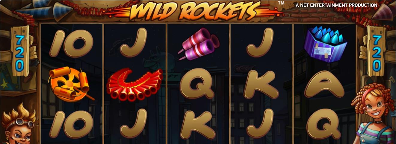 Wild Rockets spilleautomater NetEnt  topp-norsk-casino.com