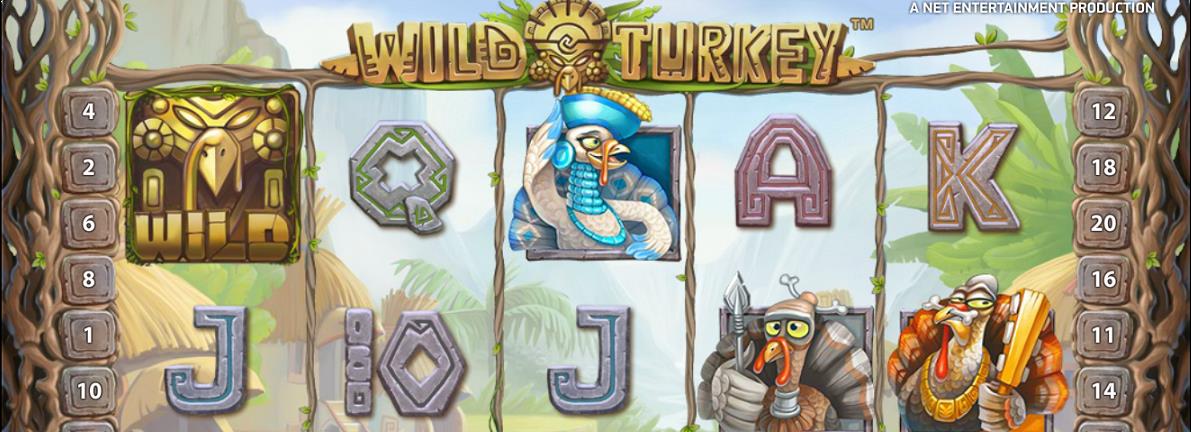 Wild Turkey spilleautomater NetEnt  topp-norsk-casino.com