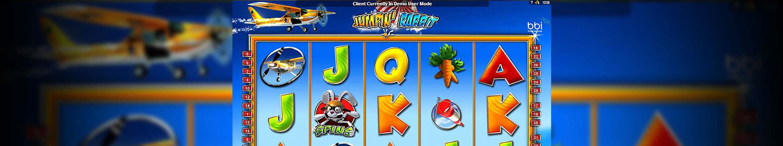 Jumpin Rabbit microgaming spilleautomater slider