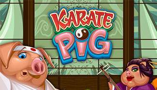 Karate Pig spilleautomater Microgaming  topp-norsk-casino.com